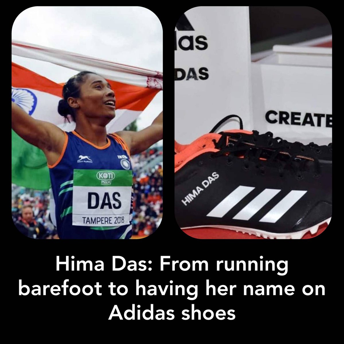 mytentaran's tweet photo. True meaning of success 😍
#HimaDas #Athletics #KeepWinning 👍🏻 #RunningQueen https://t.co/gUeBlv9ULG