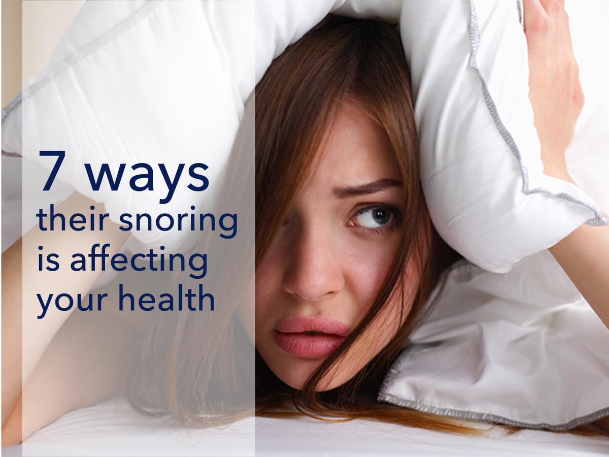 mySleepStudy's tweet photo. Weight gain, anxiety, cardiovascular disease, hearing loss? If you #sleep near someone who's #snoring, it takes a big toll on your #health. 

Read more: https://t.co/T0Ba29rkU9 https://t.co/1NFHSSFU73