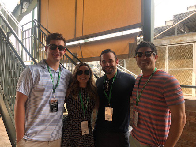 Celebrating and supporting the <a href="/Cubs/">Chicago Cubs</a> with the Gibraltar team. Thank you Golub &amp; Company for the fun day outing! We had a blast!