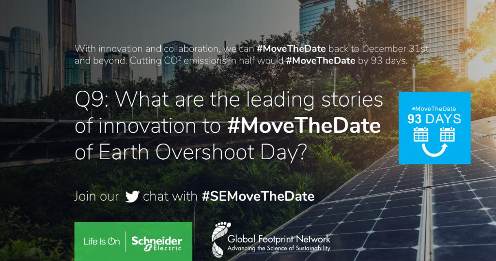 SESustainable's tweet photo. With innovation and collaboration, we can #MoveTheDate back to December 31st and beyond. Cutting CO2 emissions in half would #MoveTheDate by 93 days. #SEMoveTheDate https://t.co/inkvNK1lpt