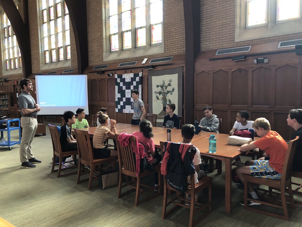 rikdugan's tweet photo. #inspired to begin Week 1 of Academy Prep @PrincetonAcadSH - #learning to tell the stories of our own unique selves @taylo_kenyo @raytshay @EnrollmentORG @AISAPinfo @boardingschool @NJAISnews #PASHProud #PASHSummerStories https://t.co/8OPOh3WXJq