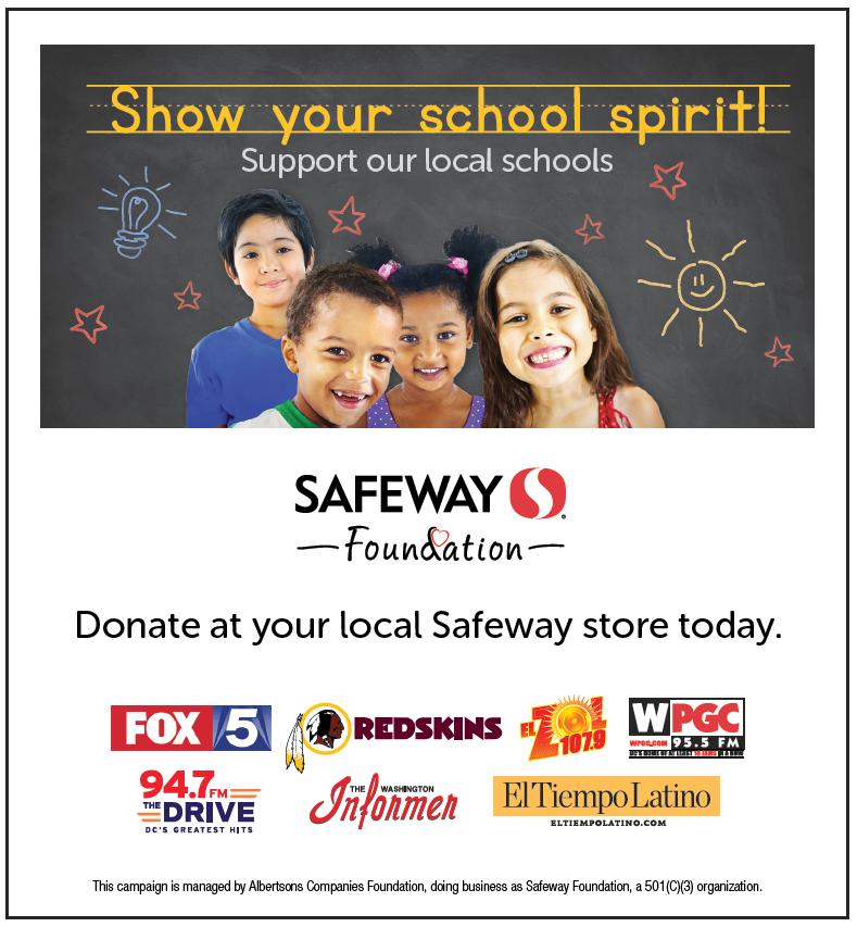 rosehilles's tweet image. SHOW YOUR SCHOOL SPIRIT! Help Safeway Foundation raise funds for Rose Hill Elementary by donating at the Safeway store located at 6130 Rose Hill Dr., Alexandria, VA during the whole month of August. #SafewayFoundation #RoseHillES