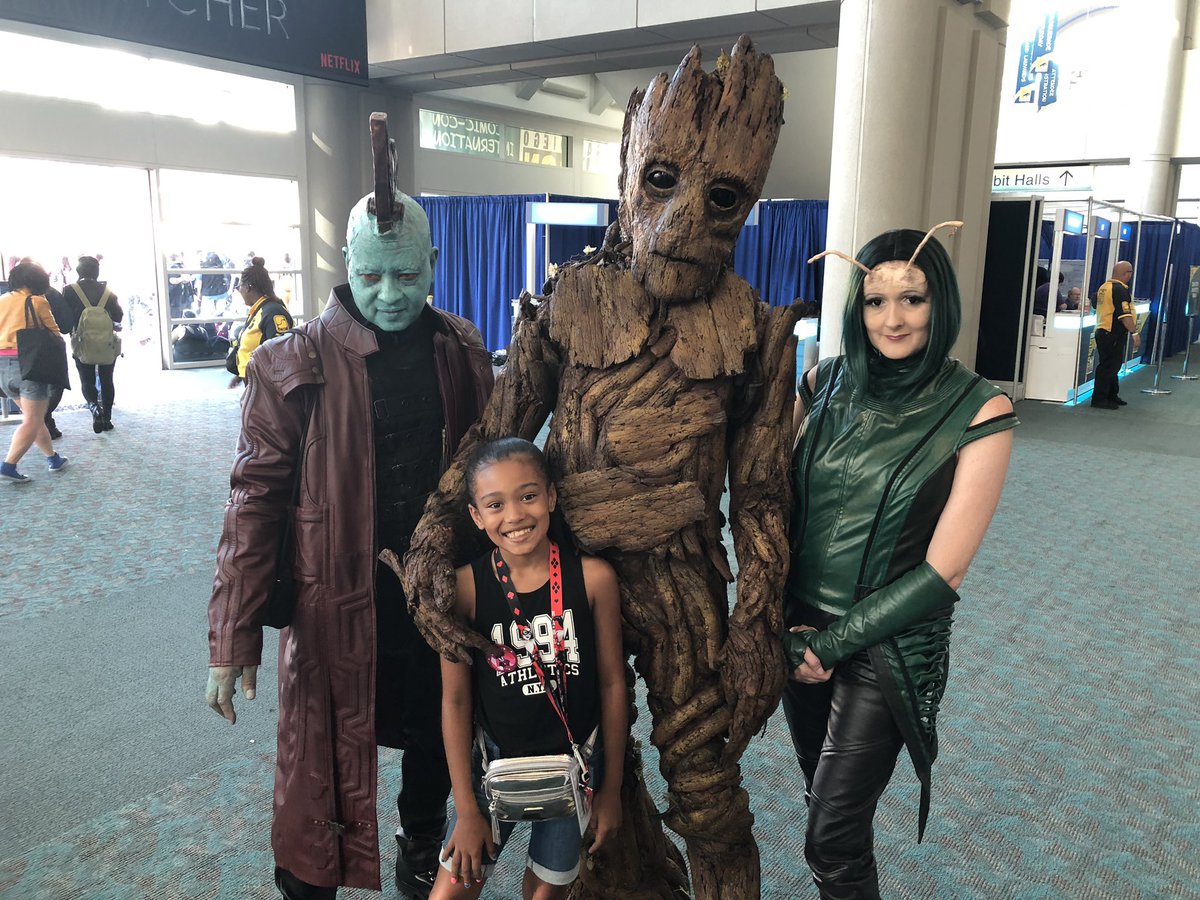 ITMODcast's tweet photo. We are Groot. #sdcc #sdcccosplay #sdcc2019 #itmodcon https://t.co/LXoslsTGfC