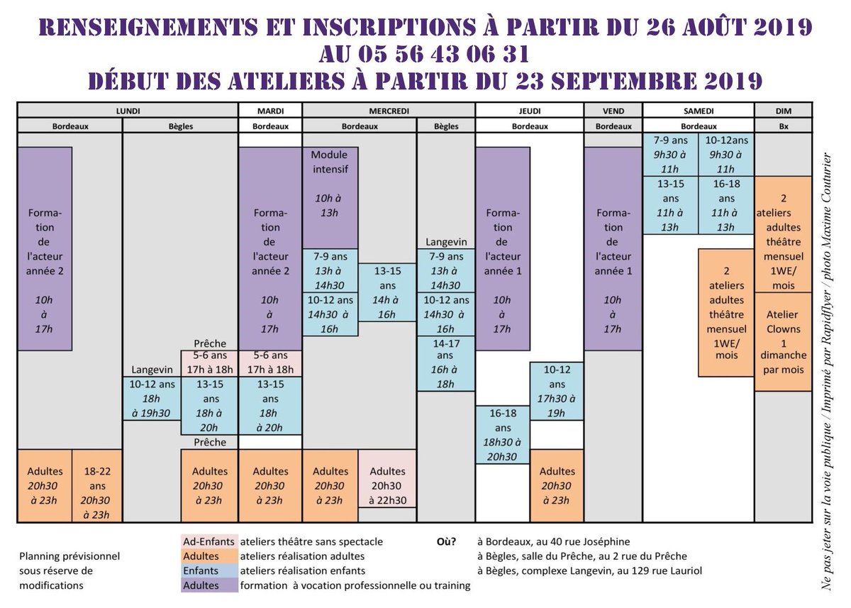 Théâtre en miettes tweet media