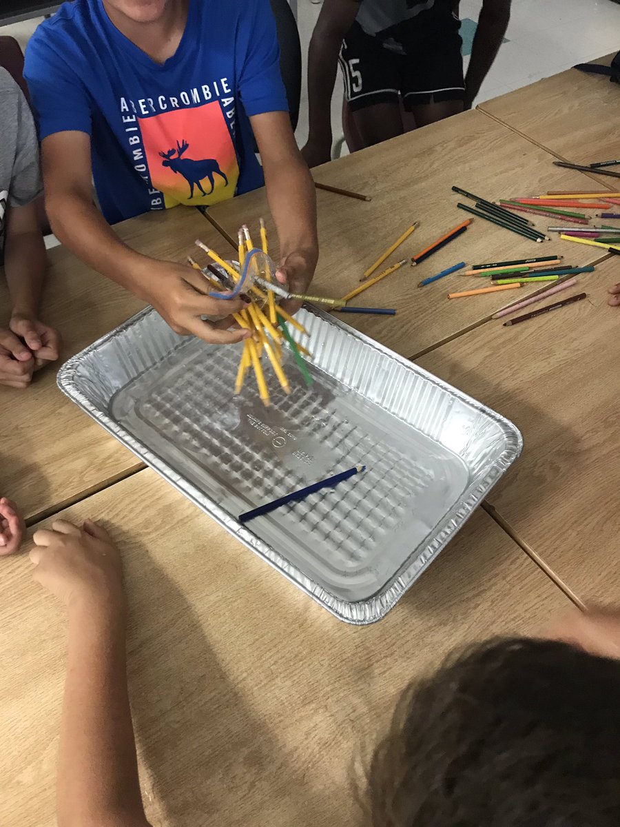 LakeWilcoxSI's tweet photo. How many pencils can go through the bag without losing water? #WackyScience #yrdsb #yrdsbsi2019 @yrdsb https://t.co/AVuHlWgEbm