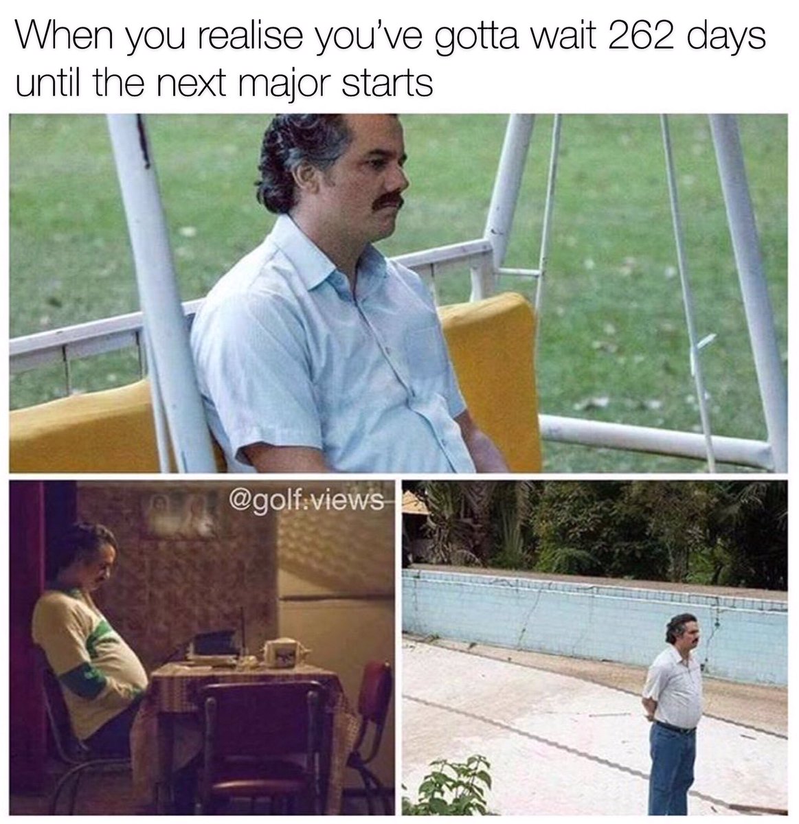 golf_views's tweet photo. 😭 https://t.co/NeXdIOaP61