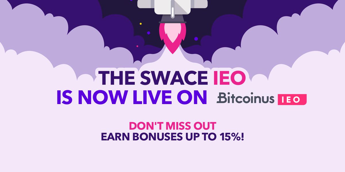 The Final #round of <a href="/swaceapp/">Swace</a> #IEO  is now #live Bitcoinus. Head over to get your #SWACEtoken with a 15% bonus!  bitcoinus.com/campaign/swace/ #SWACE