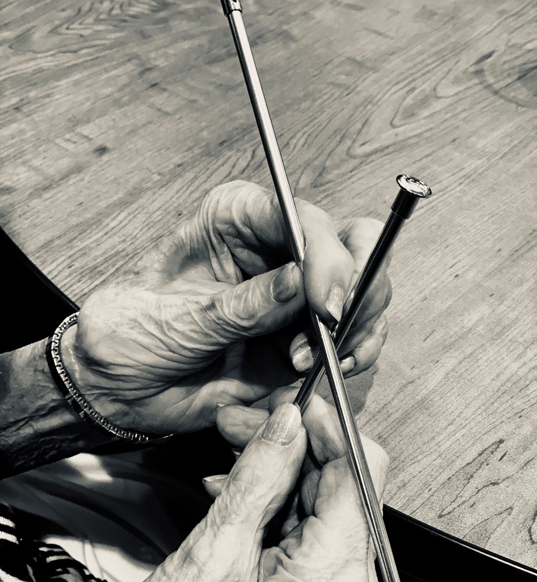 WindNorthridge's tweet photo. These hands have created.  They have sewn, quilted and knitted.  They have loved music.  They find peace in the strength of the Lord. They have held the hands of their children and grandchildren.  Best of all they absolutely love love love sweets! #HandsOfAGeneration https://t.co/K5KzIDMg3P