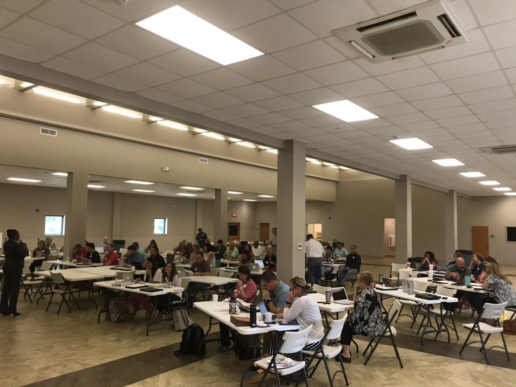 Lamar_Co_Supt's tweet image. LCSD School Leaders learning together as we enter the 2019-20 school year. @LamarCoSchools #DifferenceMakerLCSD