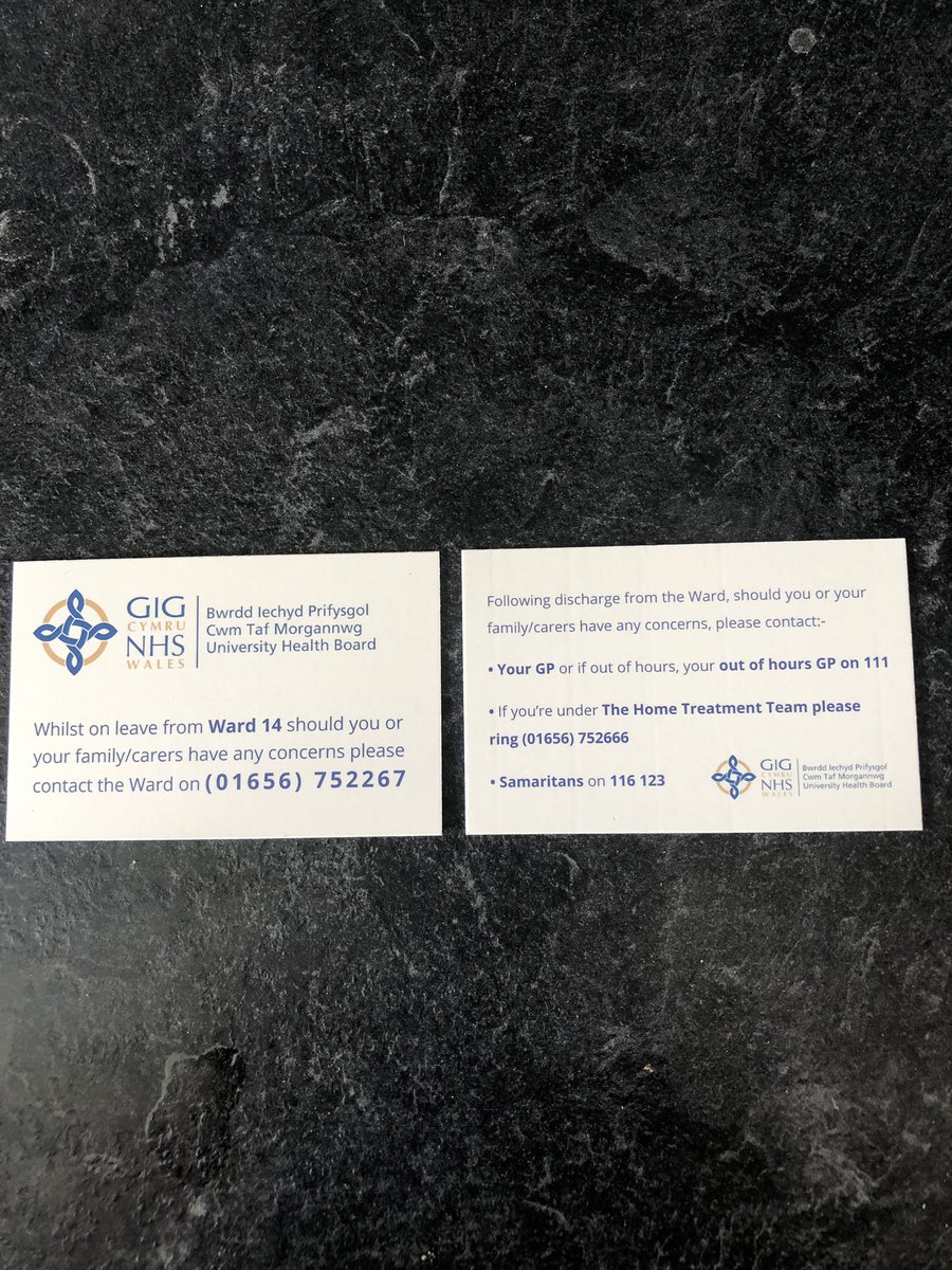 Our cards for Ward 14 all printed and ready to give our patients thanks to <a href="/ignite360ltd/">Ignite360</a> for printing them for us <a href="/CwmTafMorgannwg/">Cwm Taf Morgannwg University Health Board</a>