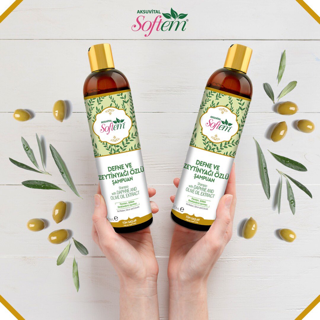 Softem Defne ve Zeytinyağı Özlü Şampuan ile yağlı saçlara doğal bakım.

Softem şampuanlar paraben, silikon ve renklendirici içermez.

#aksuvital #softem #defne #zeytinyağı #şampuan #yağlısaçlar #yaglisaclar #dogal #doğalşampuan #daphne #oliveoil #shampoo #naturalshampoo #oilyhair