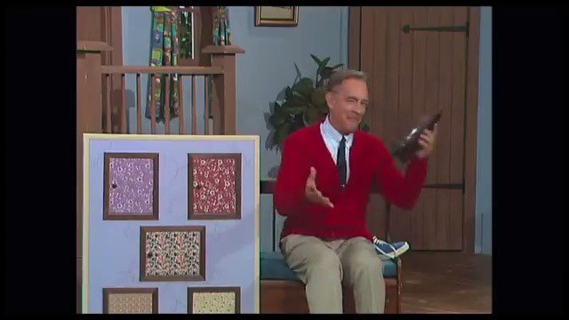 Tom Hanks as Mr. Rogers for "A Beautiful Day in the Neighborhood." ❤️😭