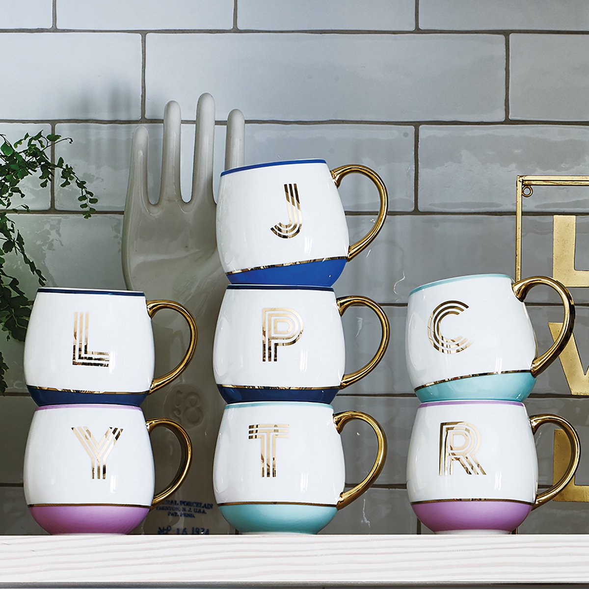 We are on monogram train today. Shop our new Library mugs bombayduck.com/new.html