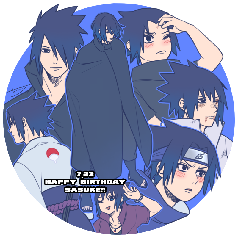 #うちはサスケ誕生祭2019
おめでとうございます！末永くお幸せに！！