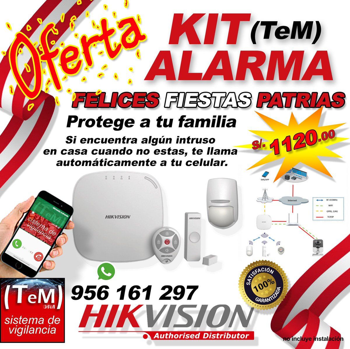 TEMseguridaden1's tweet photo. Kit TEM Super Alarma cámaras
#temseguridadentusmanos
#alarmas
#seguridad
#kitsdeSeguridad
#camaras 
#antirobos 
#Videovigilancia https://t.co/fIzn9UQzmc