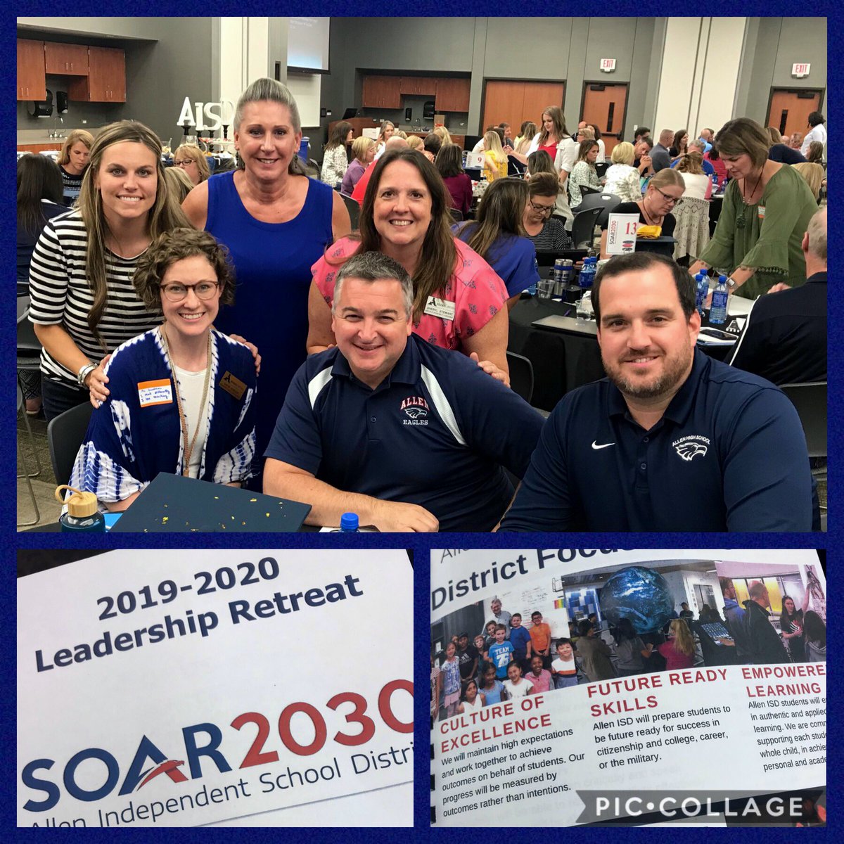 LindseyElem's tweet image. Enjoyed our work today as a leadership team! SOAR 2030....stay tuned! #table14