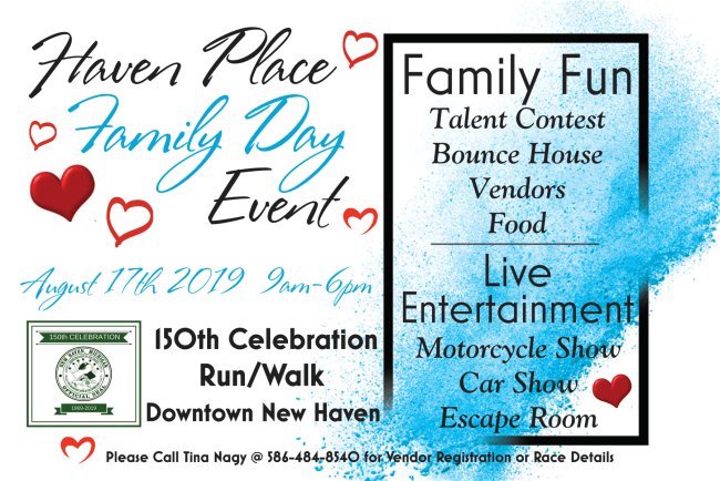 HavenPlaceInc's tweet photo. Check out "Haven Place Family Day"     if you are 5 to 17 years of age and would like to participate in our "New Haven's Got Talent" Contest email us at havenplacienc@gmail.com  1st place wins $75  2nd place wins $50 and 3rd place wins $25. https://t.co/B5H2lCNxKx