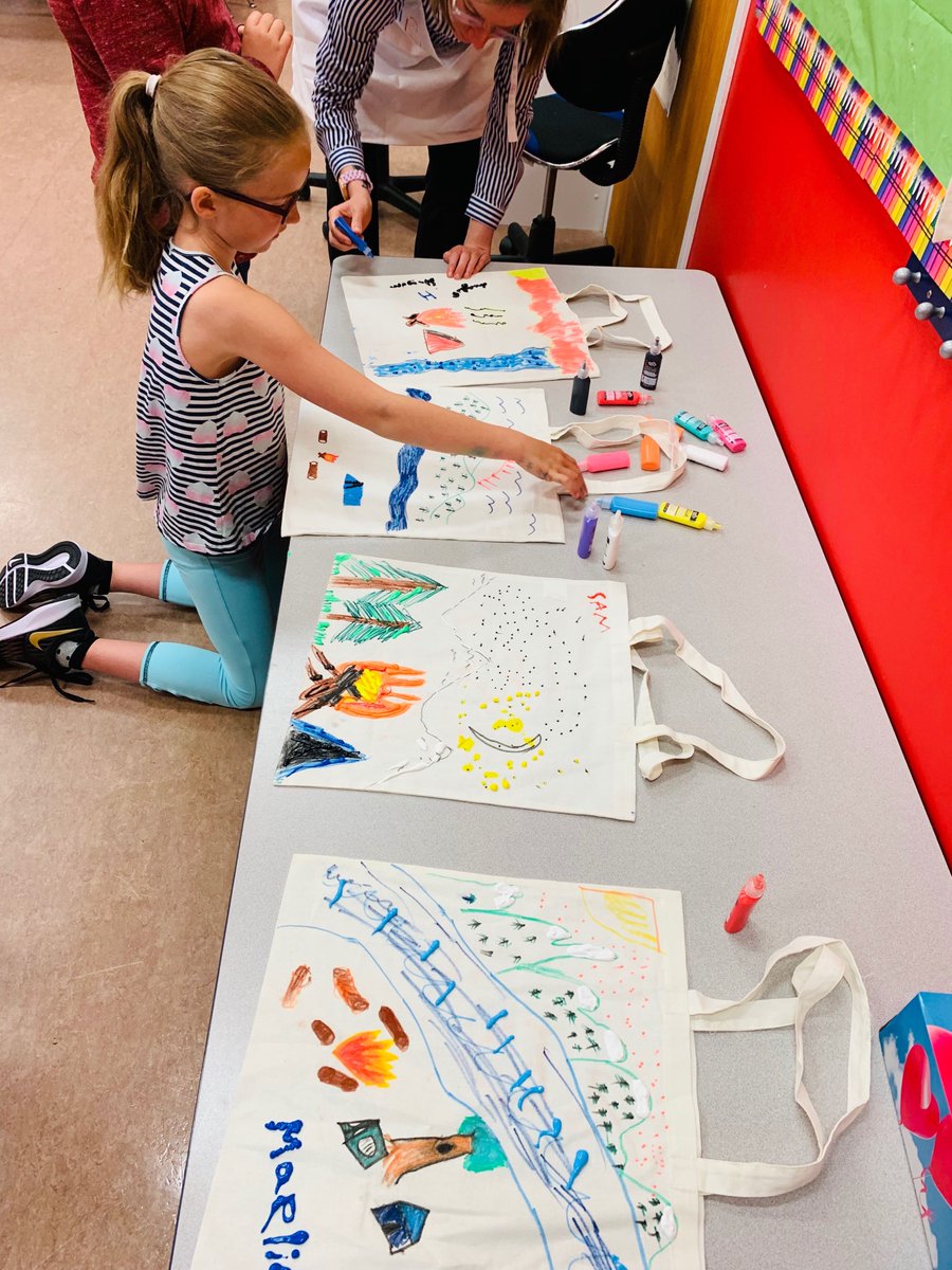 KidsCoding's tweet image. Day 1 of Code Camp Calgary with the wonderful @KCJ_Kim! The kids had to set up a campsite, show what they brought, and start a fire using costume changes. 🏕️💻
Here are the amazing highlights!
#kids2030 #codingwithjoy