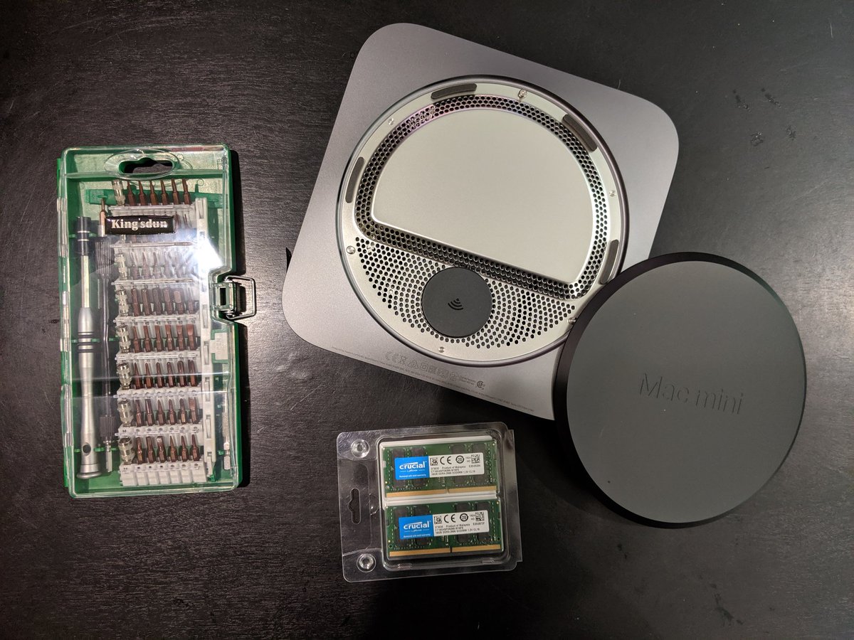 Chris On Code On Twitter Mac Mini Personally Upgraded To 32gb