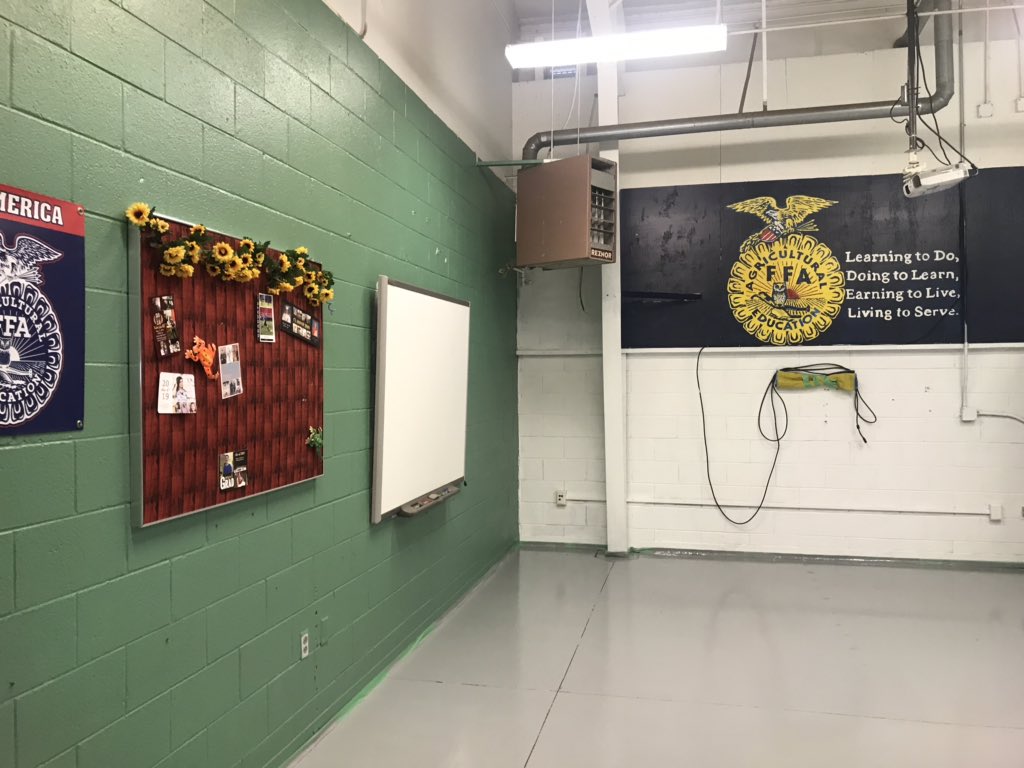 Step 2 of renovations... check out those floors. 😬