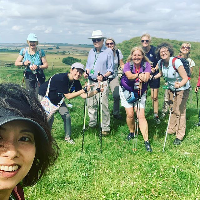 Think we’re going to have some great photos on Nordic Walking Wiltshire this week. Thanks Phyllis for this great selfie as we admire the view from the Wansdyke at Milk Hill. #myMCSS ift.tt/2y55CQW