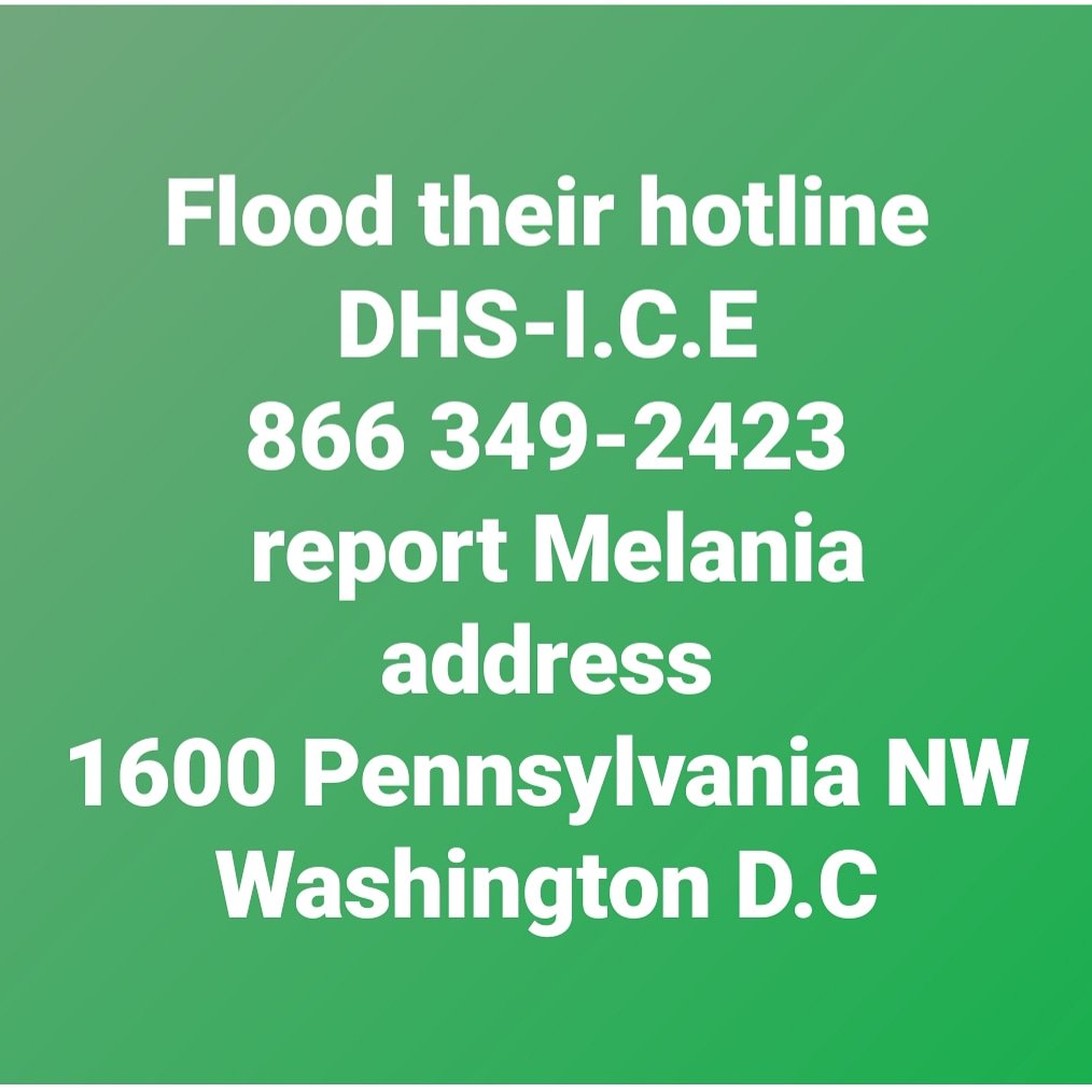 FReunification's tweet image. #deportfelonia have her take her anchor baby Barron with oh yeah and ger family too!