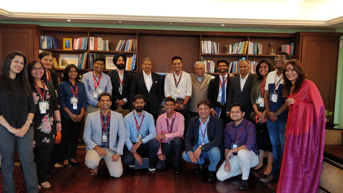 RajatKPati's tweet photo. Experience for the life time. Learned a lot from the leaders @C_P_Gurnani @lravi_vellore @manojchugh. #ConnectwithCEO program @tech_mahindra. Be the initiator. #ForceMultiplier  @vrindapisharody @DK_Rise4Green once again got a chance to meet @anandmahindra. #MondayMotivation https://t.co/JMDyGAVUqi