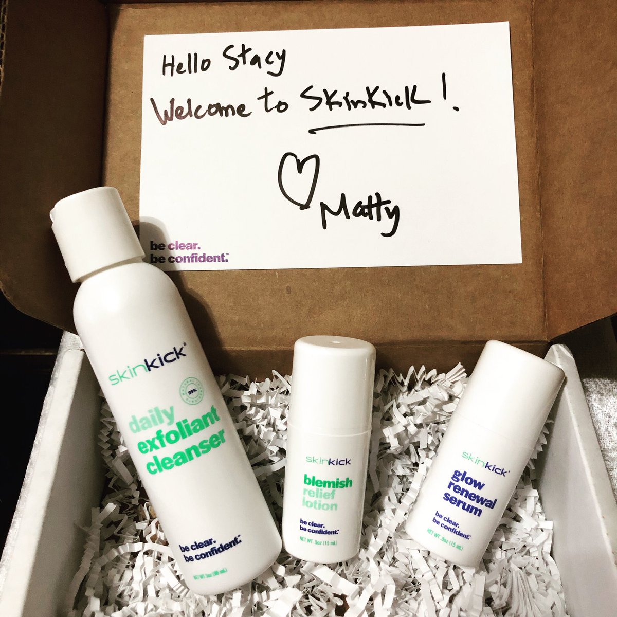 RadRedhead222's tweet photo. Thank you so much @SkinKick for sending me these skincare goodies 😍! In this awful heat, my skin was a mess 🥵! Now it’s looking fresh ☺️! https://t.co/OhjaU6CVS0