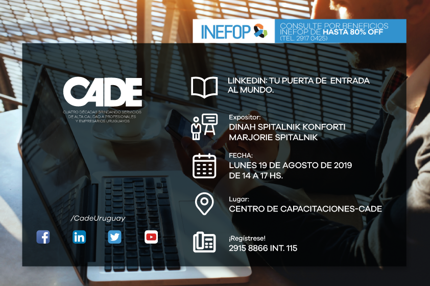 CadeUruguay's tweet photo. Mirá aquí el calendario de #CursosCADE totalmente actualizado. No te pierdas de nada!!!
Hace clic en el siguiente link:
https://t.co/WfGk1bDwNr https://t.co/5VWrNIu9No