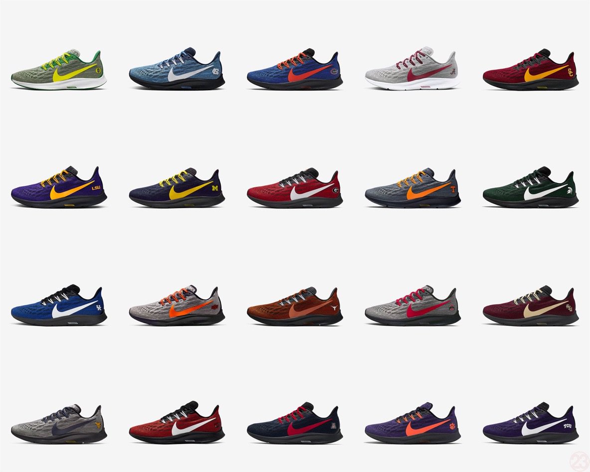 nike pegasus timeline