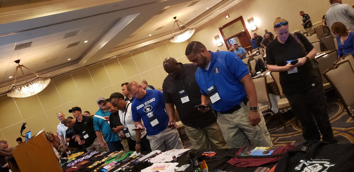 TASRO_org's tweet photo. These officers are soaking up this training with @Tallcopsaysstop . We are all learning so much!! #TASRO2019Conference https://t.co/04ARyqu3GT
