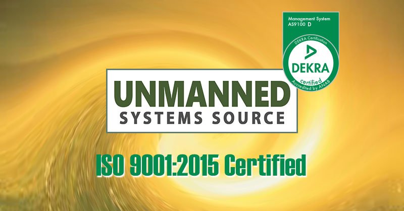 USystemsSource's tweet image. Unmanned Systems Source is pleased to announce that its Quality Management System (QMS) is officially certified to ISO 9001:2015 standards. 
unmannedsystemssource.com/unmanned-syste…