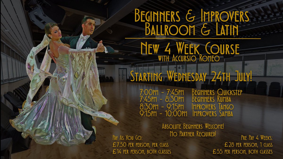 🌟 Did you know <a href="/AccursioRomeo/">Accursio Romeo</a> is an International Ballroom &amp; Latin champion &amp; adjudicator and he's right here in CMK... Why learn from just anyone when you can learn from the best❗

Whether you're a complete beginner or an advanced competitor, you've come to the right place! 💃