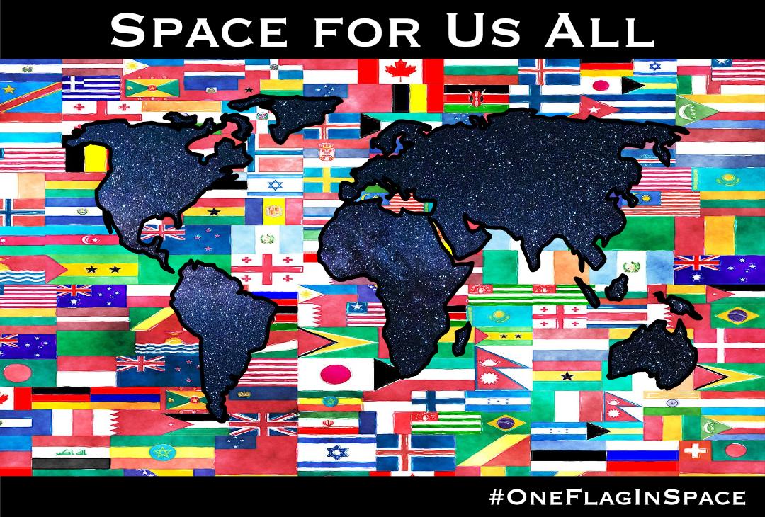 OneFlaginSpace's tweet photo. We have many languages on this planet. How many can you speak? How many do you think we'll take with us as we explore beyond our homeworld?

#ToExploreIsHuman #OneFlagInSpace https://t.co/Q7A0Iv62ev