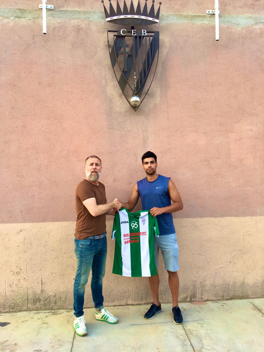 CEBesalu's tweet photo. Avui hem tancat el fitxatge de Radu Bensada provinent de l’Abadessenc. 
Benvingut i molta sort. https://t.co/FLYrs88Dah
