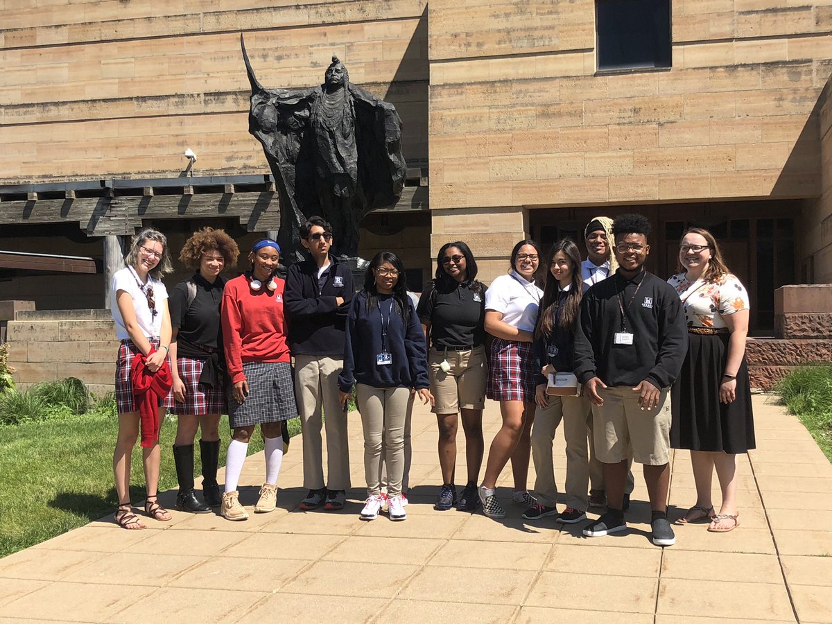 HerronHighIndy's tweet photo. Profound academic success doesn’t happen without great support systems, which is why our ICS Summer Academes are SO awesome!! Serious course work with relatable excursions and experiences creates results. Want support like this? check us out at https://t.co/d6oHBwpBHR ! https://t.co/eTBPOPqFY9