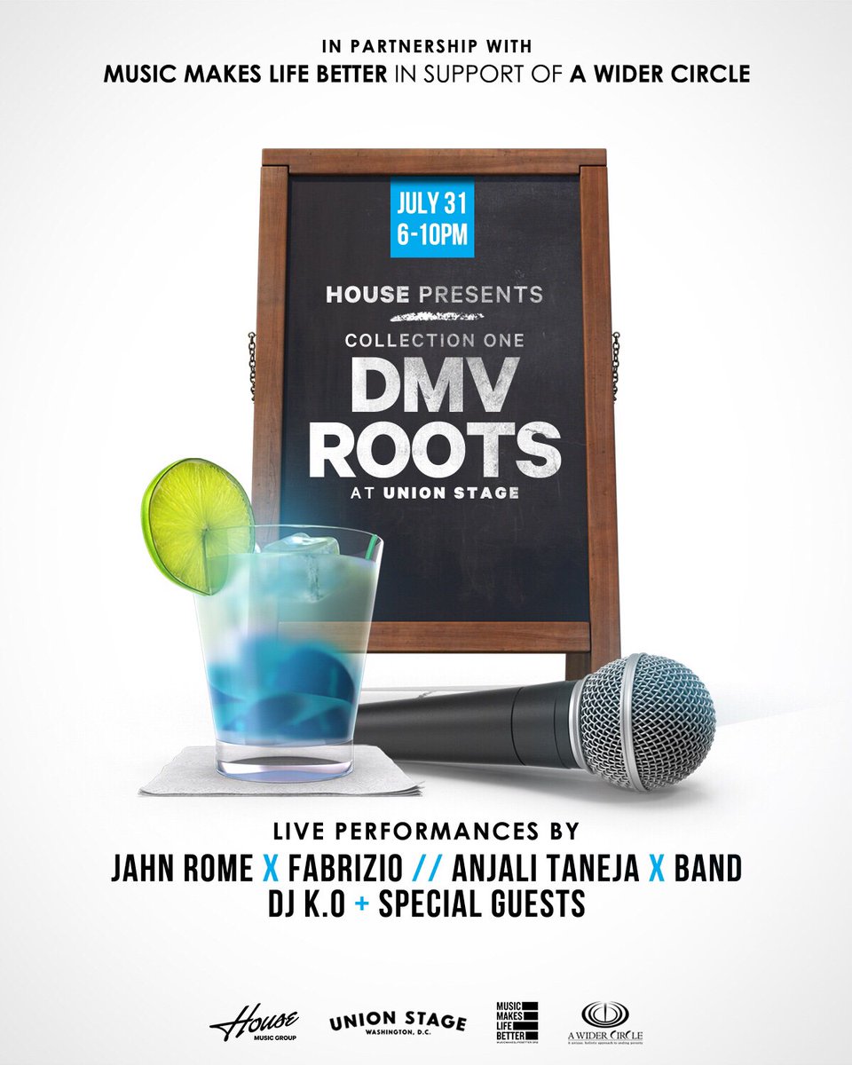 We hope to see you at our event on 7/31 <a href="/unionstage/">Union Stage Presents</a> !!!

Friendly reminder, in lieu of paid tickets, donations to A Wider Circle by means of new cleaning products or personal hygiene products are accepted.

unionstage.com/event/1874933-… …