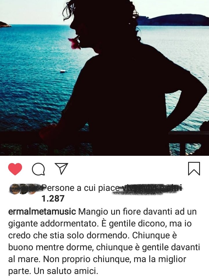 micheciprovo's tweet image. Amici...Attraverso le distanze mi è arrivata la sua vicinanza 💛
#ErmalMeta #maisolo #maisoli