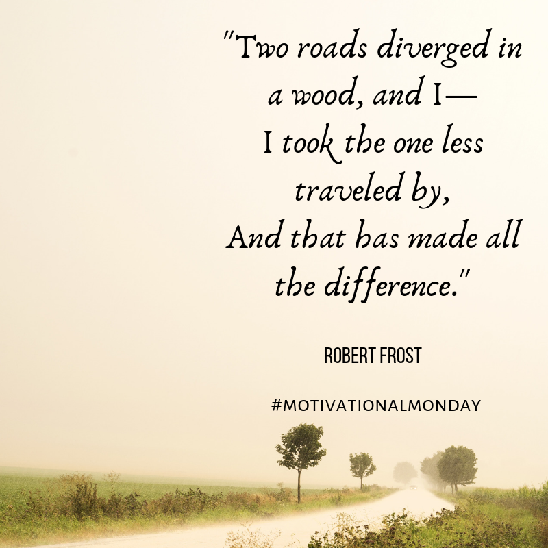LHACharters's tweet photo. "Two roads diverged in a wood, and I—
I took the one less traveled by,
And that has made all the difference." Robert Frost
#LighthouseAcademies #MotivationalMonday #SchoolChoice #ChartersWork #LHACharters https://t.co/FSfKagXZFr