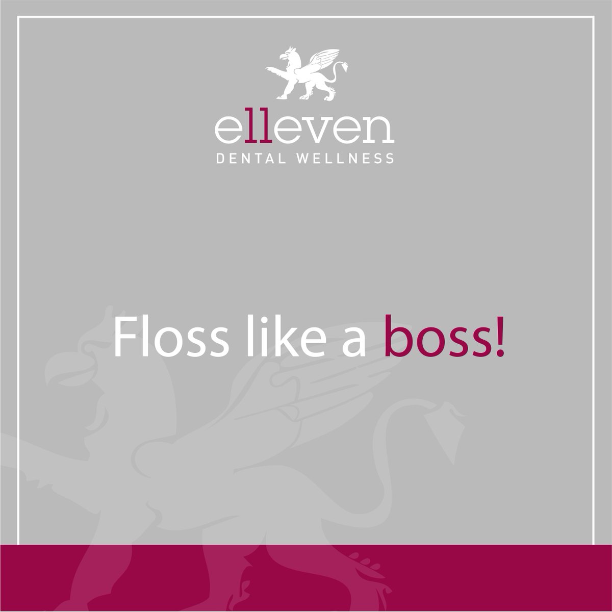 We can't stress the importance of flossing enough! It removes plaque from between the teeth in a way that's impossible to replicate through brushing alone; it should really be considered as a MUST, not an extra. qoo.ly/yq8ae
