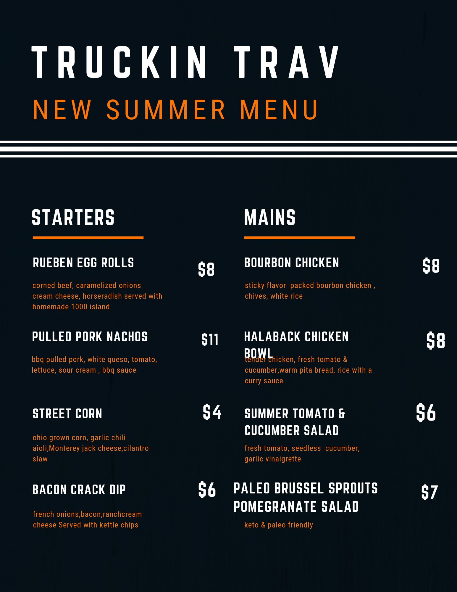 Truckin Trav Street Food (trav_food) / Twitter