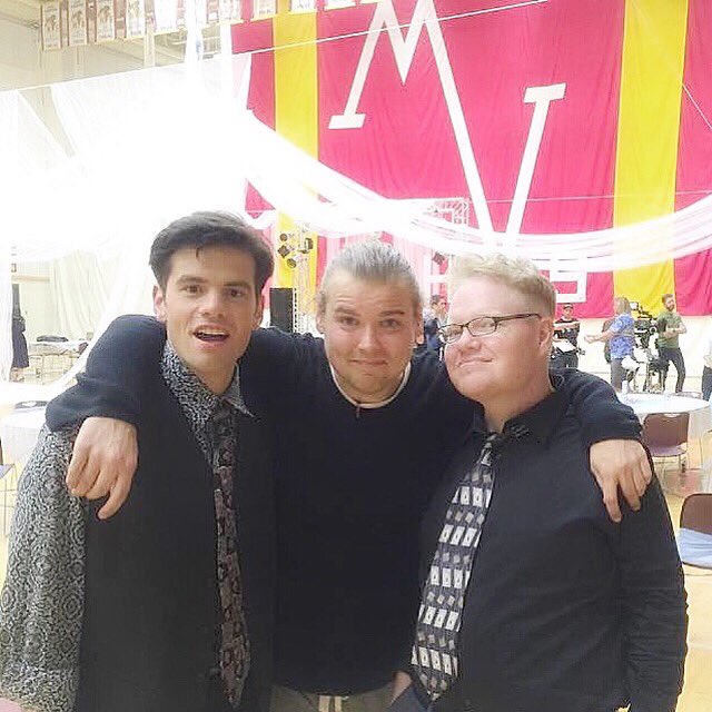iamskippy's tweet photo. You may recognize #AndrewLewisCaldwell aka @Who4td from shows like #HenryDanger #TheLibrarians or #TimTimmermanHopeOfAmerica
BUT TO ME he’s a friend about to turn 30!!!
#HappyBirthday brajh!
(Seen also is @EddiePerino from #LabRats #ThePartyIsOver and #TimTimmerman) https://t.co/XljPVoTcMV