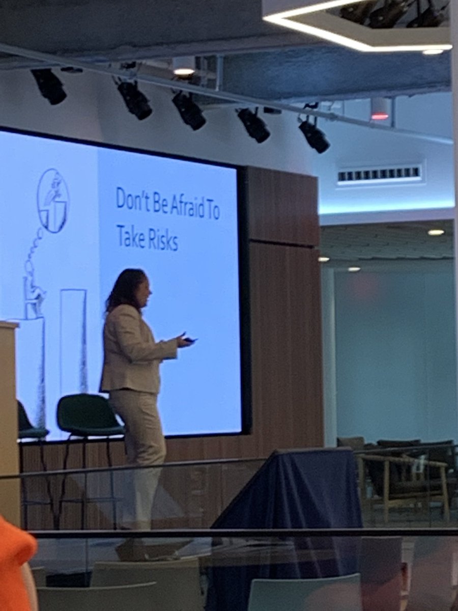 Raauslander's tweet photo. Great talk @AmysAmerica #ExLPRSummit - a very fresh POV on navigating life &amp; career path. What a journey! https://t.co/QpzEDQbInT