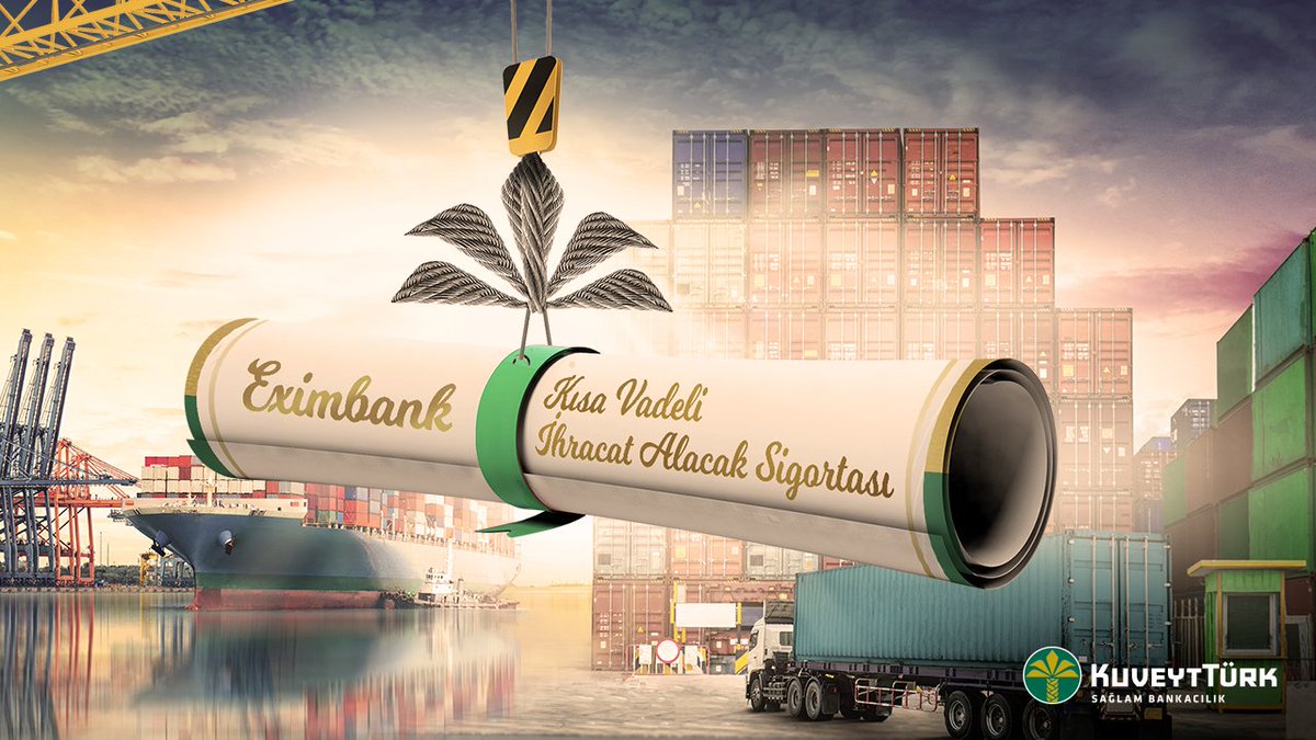 Kuveyt Türk, Eximbank’ın Kısa Vadeli Alacak Sigortası’na entegre olan ilk katılım bankası oldu. Artık Eximbank'tan Kısa Vadeli Alacak Sigortası yaptıran tüm KOBİ'lerin sigorta poliçeleri, Kuveyt Türk'te teminat olarak geçerli.

bit.ly/30SYljt

#KuveytTürk #Eximbank