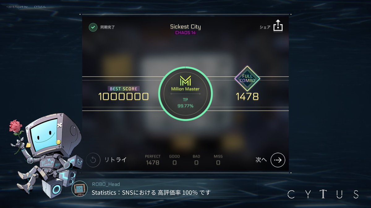 Eri1837's tweet photo. Sickest City

DJ Myosuke

CHAOS 14

1st MM

#CytusII #Cytus2 #CHAOS #ROBO_Head #DJ_Myosuke #Ice #Rayark #RayarkCon2018 https://t.co/T4WBHjtsio
