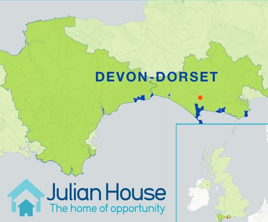 Did you know we have Devon &amp; Dorset social media pages? find the latest information about local services &amp; projects, fundraising events and volunteering opportunities.  Like &amp; follow their pages...
Facebook <a href="/JulianHouseDev/">Julian House Devon</a>on
Twitter  @JulianHouseDev
Instagram @julianhousedevon