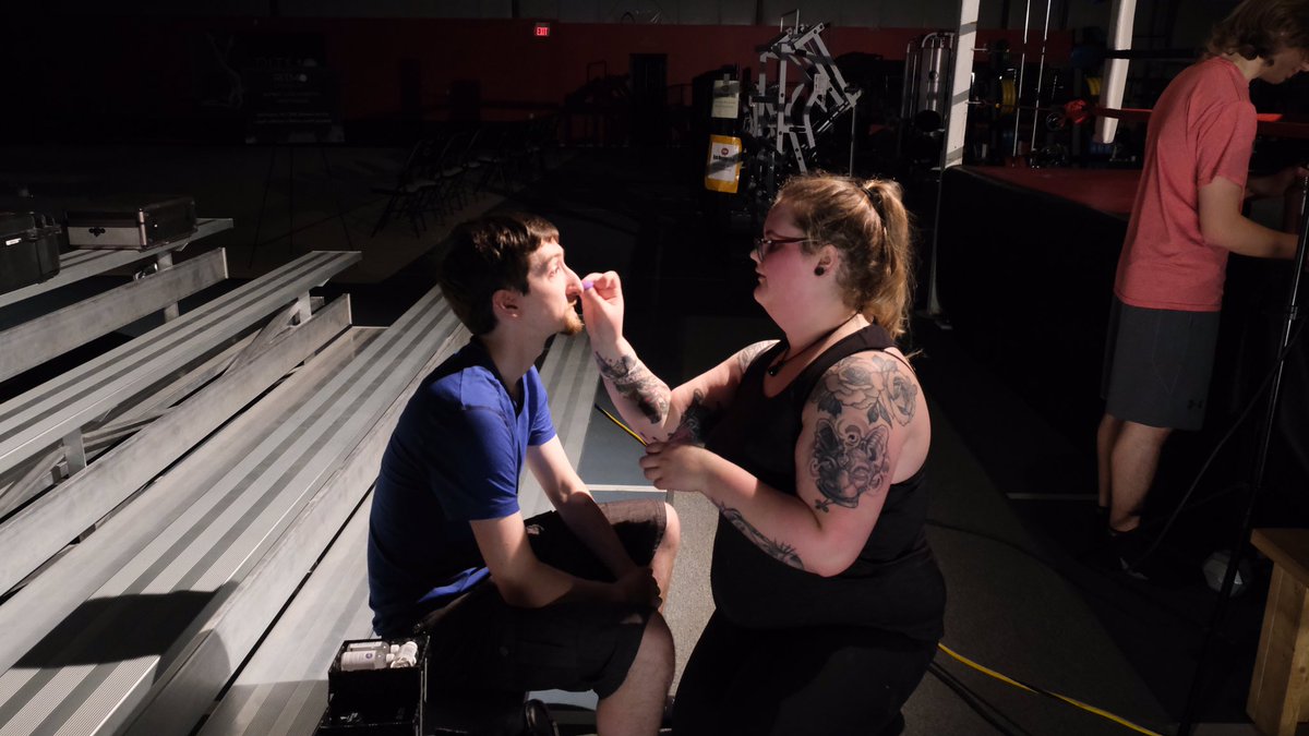 minivandalmusic's tweet photo. More behind the scenes from the Down and Out music video!
#minivandal #downandout #newmusicvideo #newsingle #prehistoricproductions #scheersmartialarts #saskatoon #saskatooning #yxemusic #saskmusic #canadianmusic #altrock #ska #skapunk #horns #trumpet #trombone #boxing #fightsong https://t.co/QbxgqSY6dz