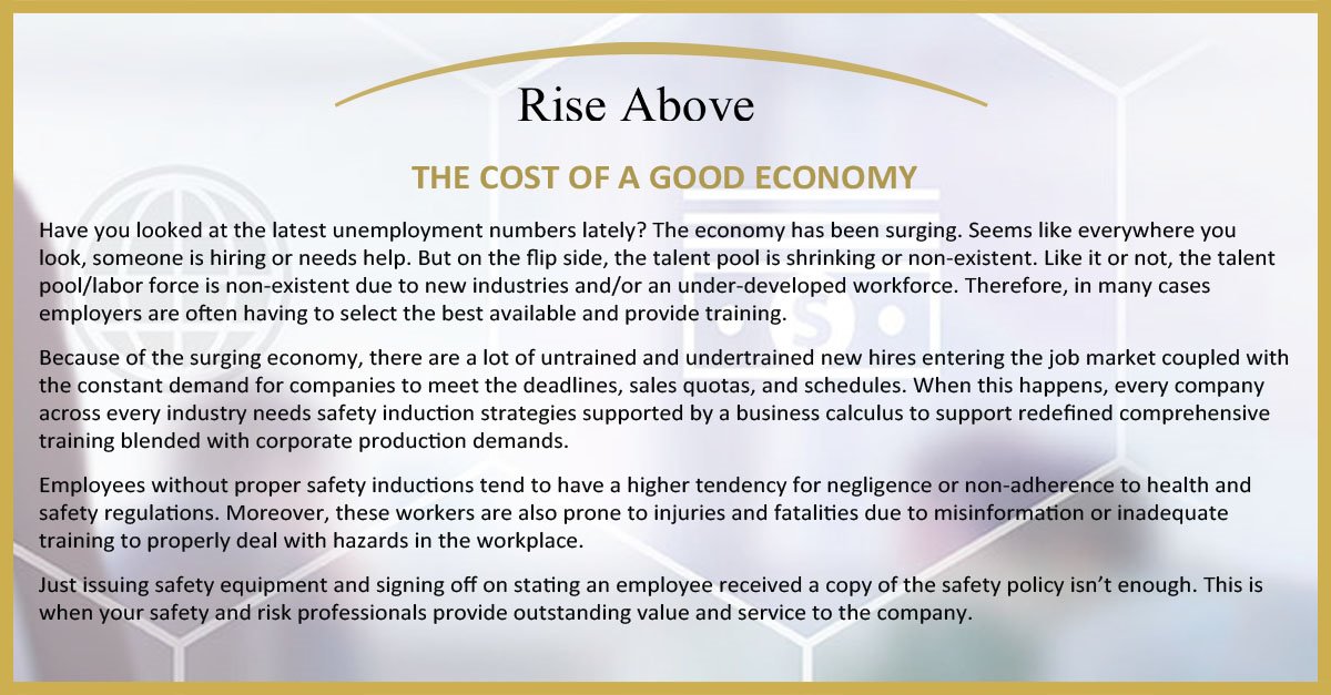 ELLA_VATION's tweet photo. THE COST  OF A GOOD ECONOMY #SafetyFirst , #safety, #riskmanagement https://t.co/kPoBIY7Gcp