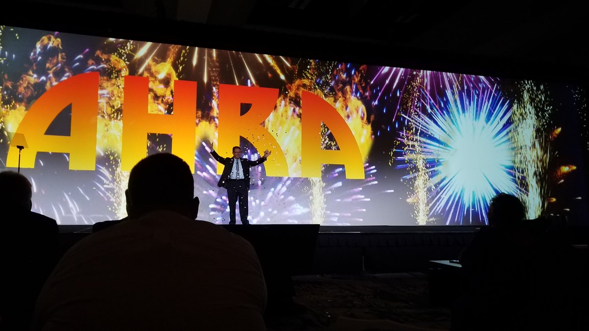 Carestream's tweet image. From @vinceposcente's tremendous keynote speech to the energetic exhibit hall, #AHRA2019 is off to a great start! Stop by and see our solutions at booth #503 :D
