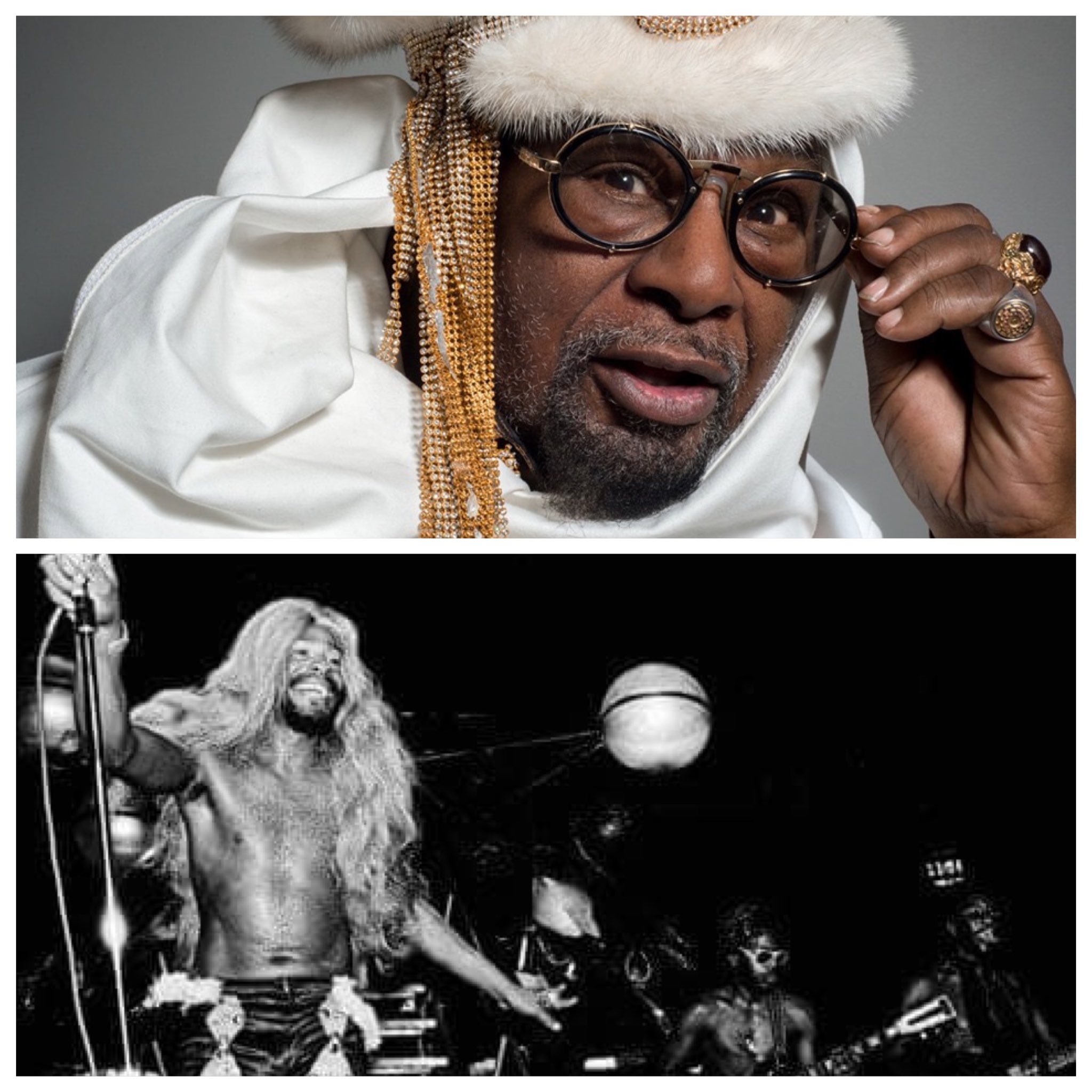 Happy birthday to the big dawg, George Clinton!   Woof!           